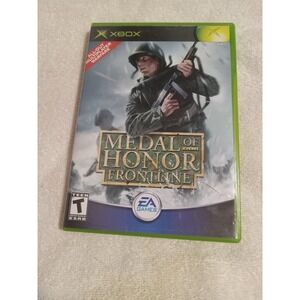 Medal of Honor Frontline Xbox Game Complete All‎ Out Multiplayer Warfare